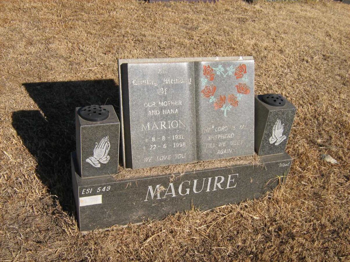 MAGUIRE Marion 1931-1998