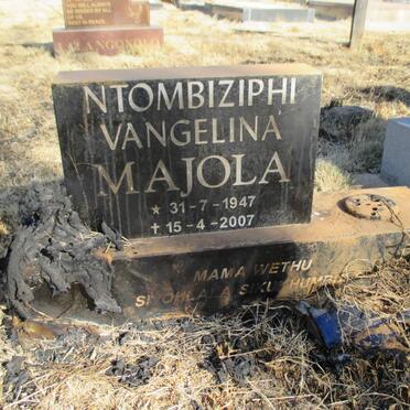 MAJOLA Ntombiziphi Vangelina 1947-2007