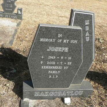 MAKGOBATLOU Joseph 1969-2002