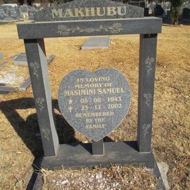MAKHUBU Masimini Samuel 1943-2002