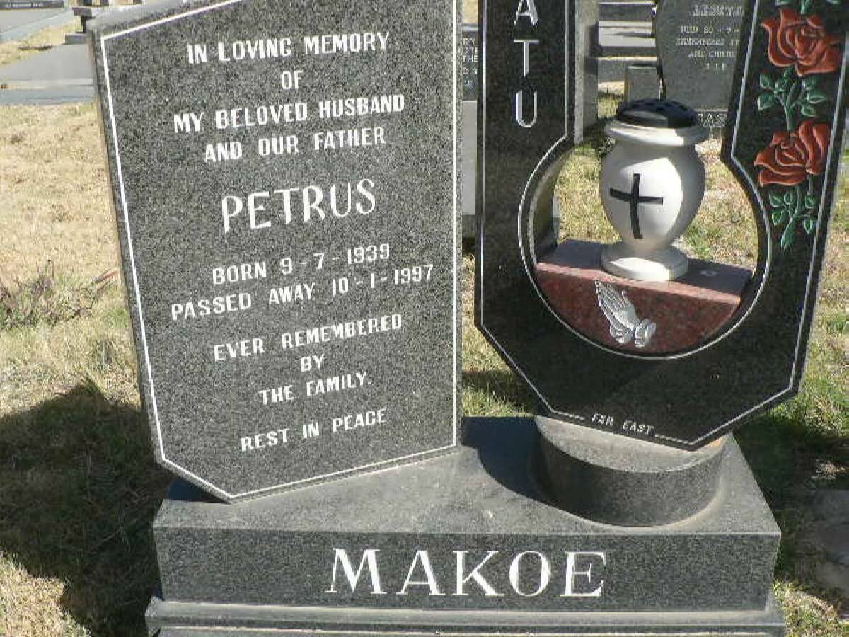 MAKOE Petrus 1939-1997