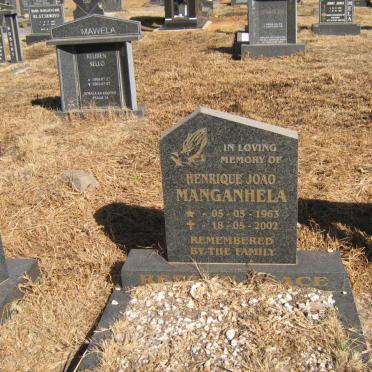MANGANHELA Henrique Joao 1963-2002