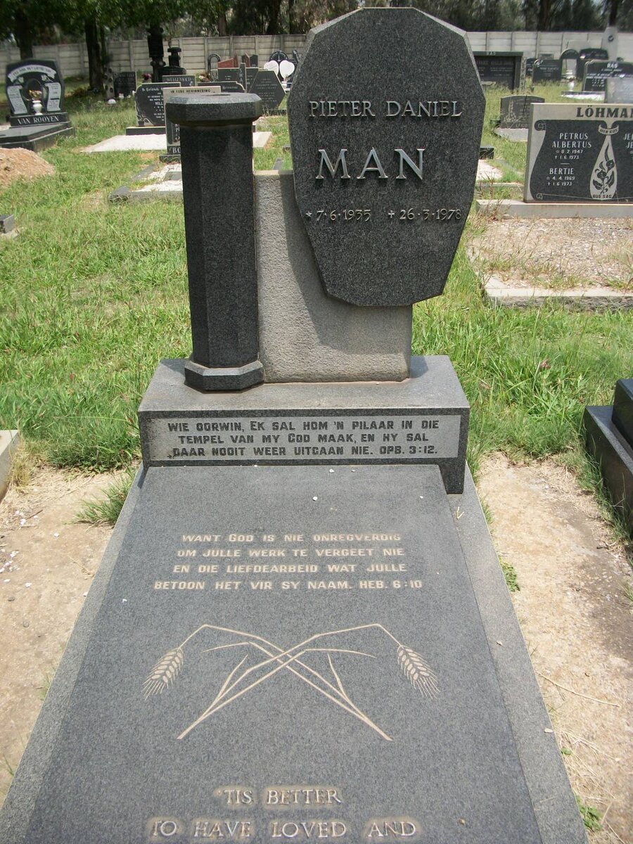 MAN Pieter Daniel 1935-1978