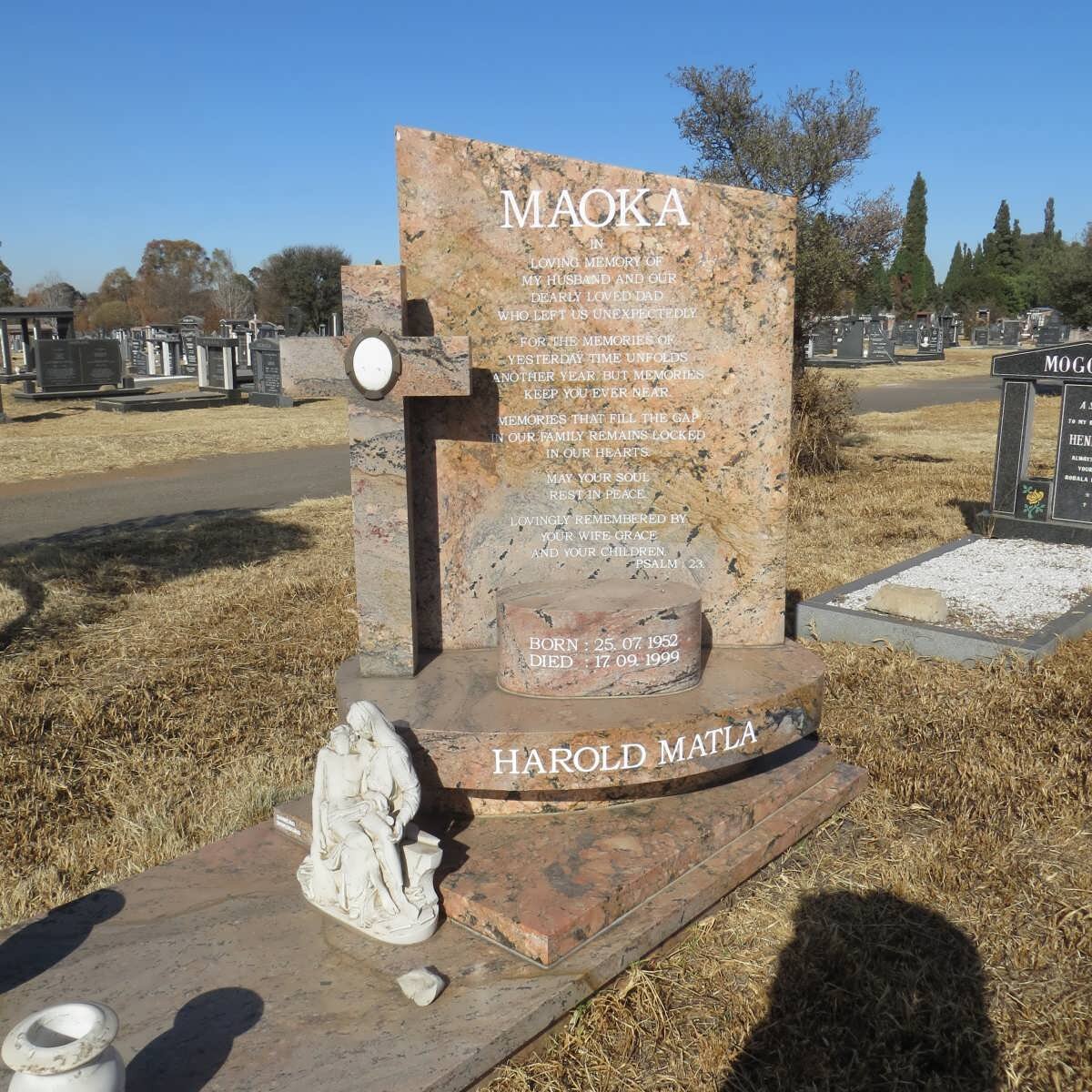 MAOKA Harold Matla 1952-1999