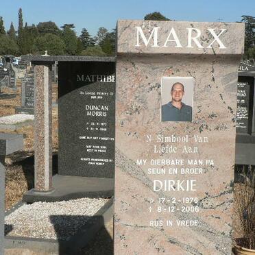 MARX Dirkie 1975-2006