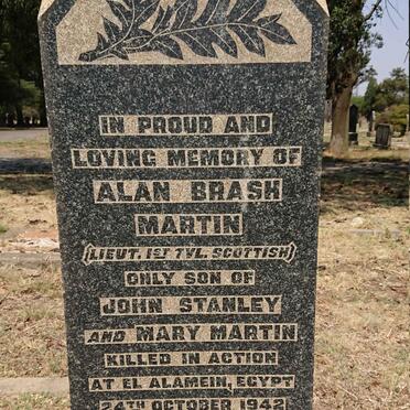 MARTIN Alan Brash -1942