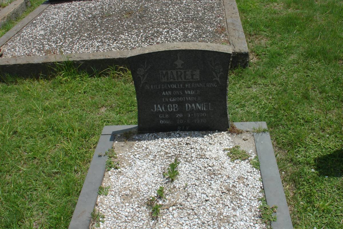 MAREE Jacob Daniel 1890-1970