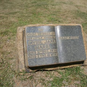 MARR Myril Jane -1930