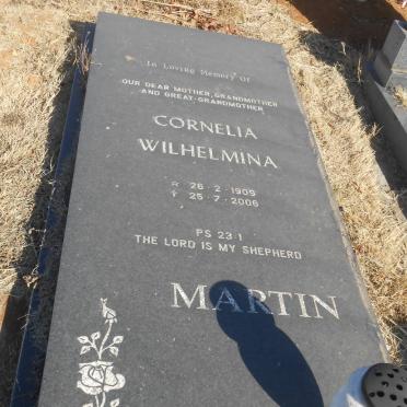MARTIN Cornelia Wilhelmina 1909-2006