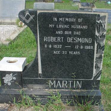 MARTIN Robert Desmond 1932-1969