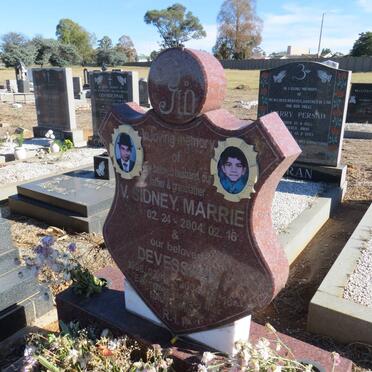 MARRIE V. Sidney 194?-2004 :: MARRIE Devess 1998-2004