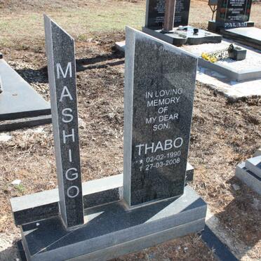 MASHIGO Thabo 1990-2008