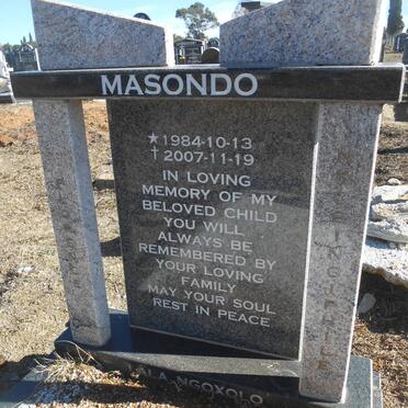MASONDO 1984-2007