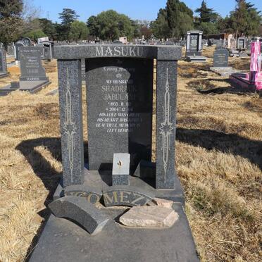 MASUKU Shadrack Jabulani 1955-2004