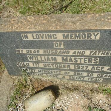 MASTERS William -1927