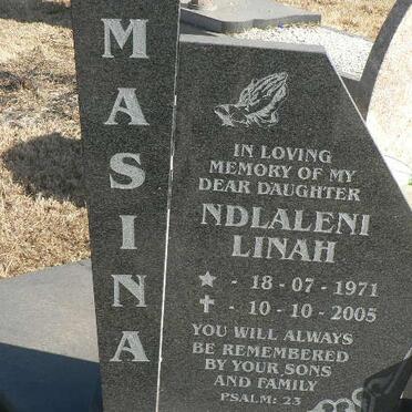MASINA Ndlaleni Linah 1971-2005