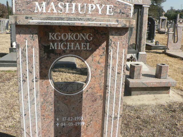 MASHUPYE Kgokong Michael 1955-1999