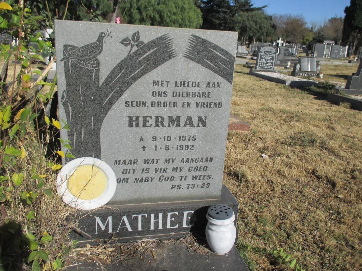 MATHEE Herman 1975-1992