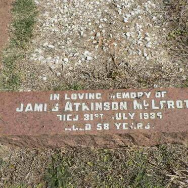 McLEROTH James Atkinson -1935