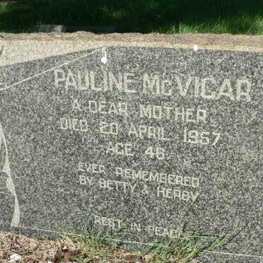 McVICAR Pauline -1957