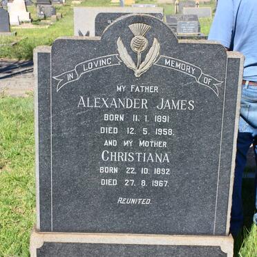 McLUCKIE Alexander James 1891-1958 &amp; Christiana 1892-1967