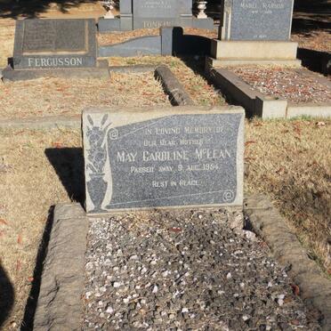 McLEAN May Caroline -1954