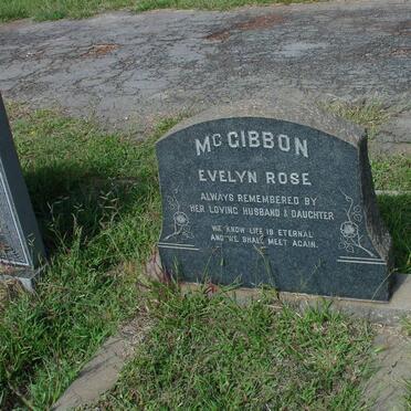 McGIBBON Evelyn Rose