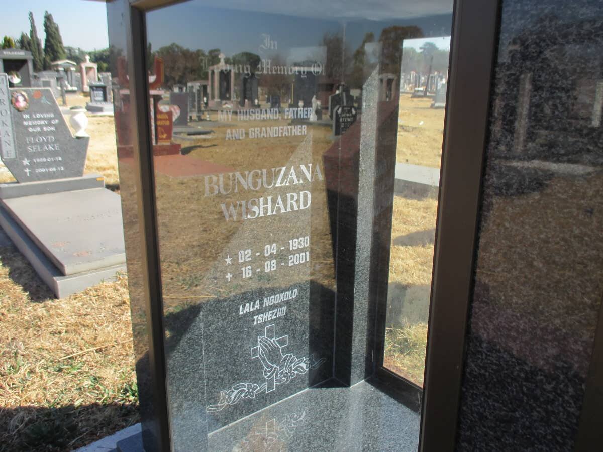 MDLANKOMO Bunguzana Wishard 1930-2001