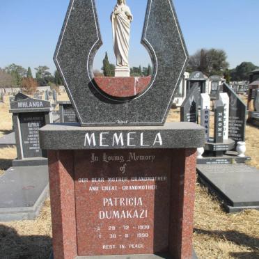 MEMELA Patricia Dumakazi 1930-1998