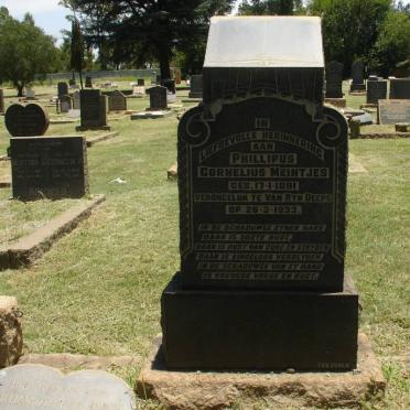 MEINTJIES Phillipus Cornelius 1891-1939