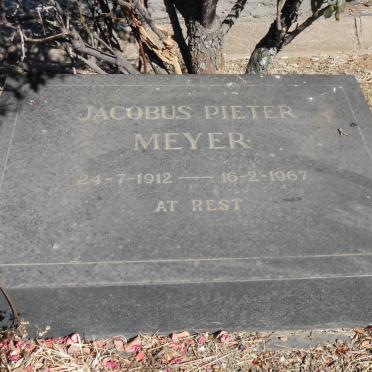 MEYER Jacobus Pieter 1912-1967