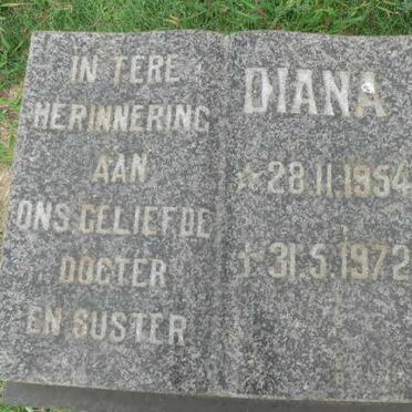 MERWE Diana, van der 1954-1972 :: RUDD Terrance John 1970-1990