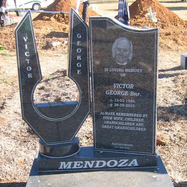 MENDOZA Victor George 1940-2010