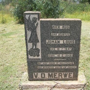 MERWE Johan Louis, v.d. 1947-1948