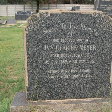 MEYER Ivy Clarine 1897-1955