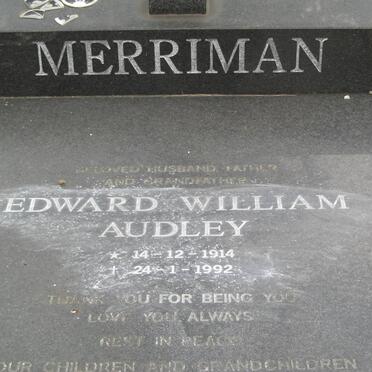 MERRIMAN Edward William Audley 1914-1992