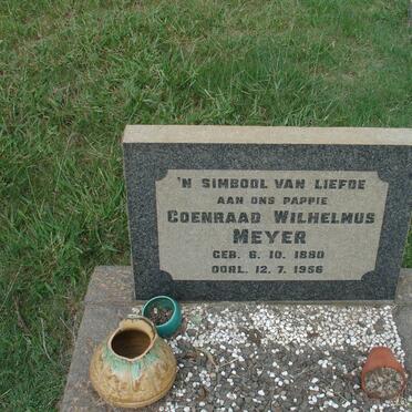 MEYER Coenraad Wilhelmus 1880-1956