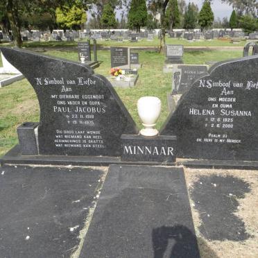 MINNAAR Paul Jacobus 1918-1975 &amp; Helena Susanna 1925-2000