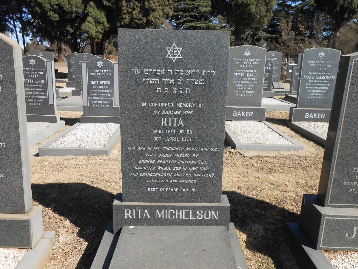 MICHELSON Rita -1977