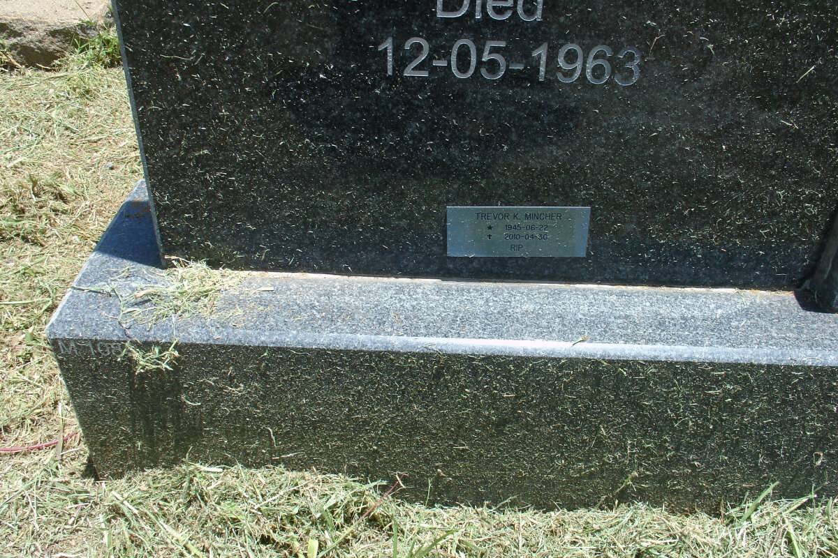 MINCHER Trevor K. 1945-2010