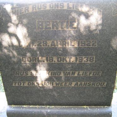 MITCHELL Bertie 1922-1938