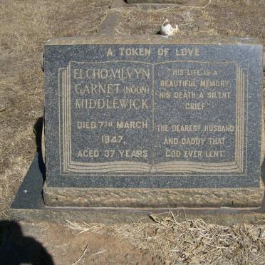 MIDDLEWICK Elcho Vilvyn Garnet -1947