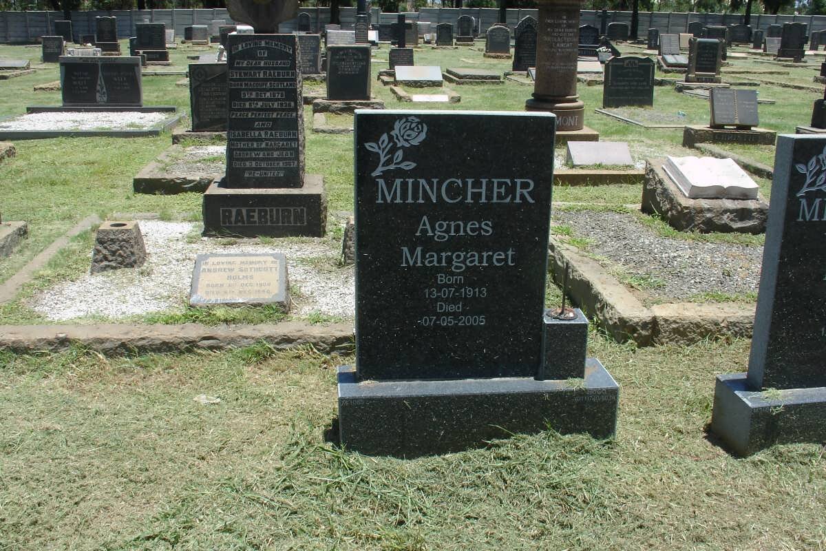 MINCHER Agnes Margaret 1913-2005