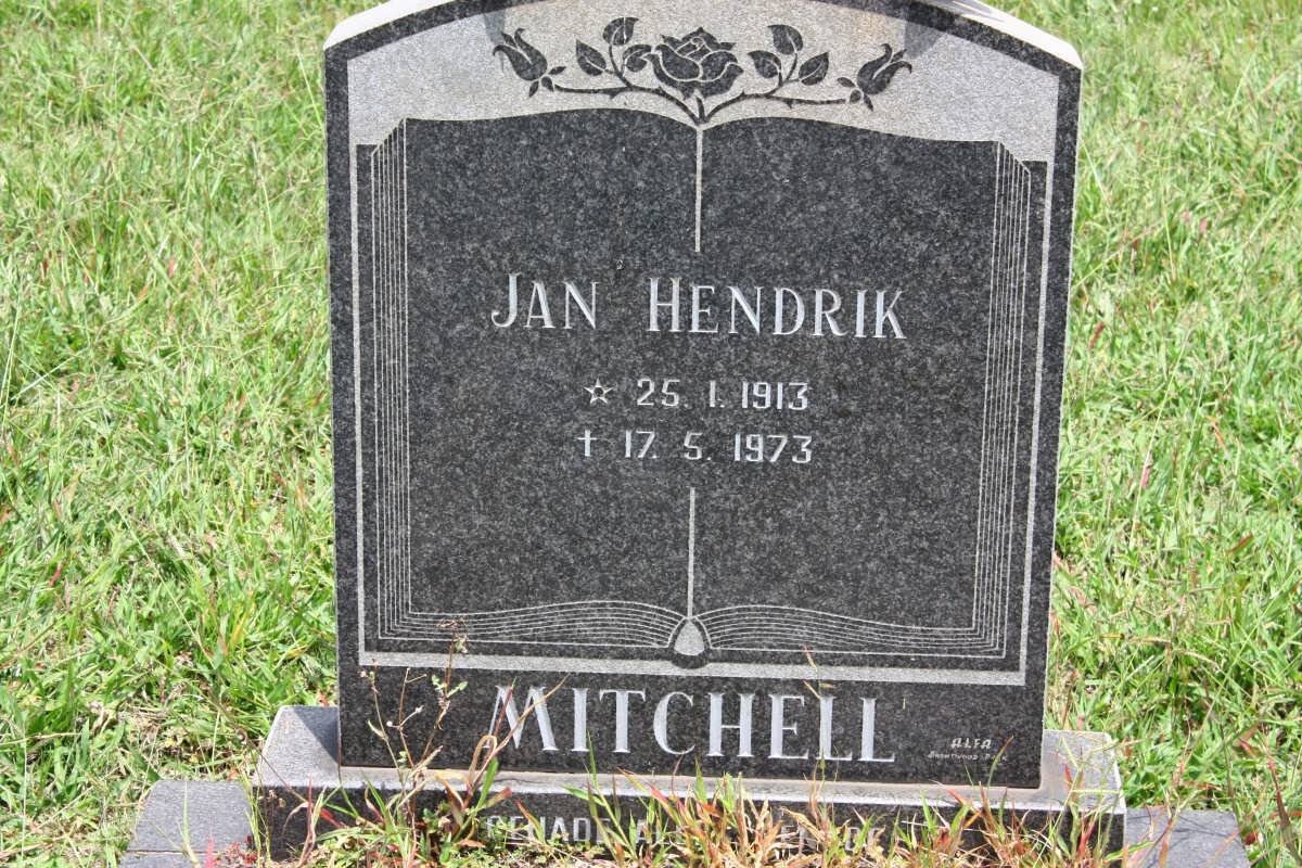 MITCHELL Jan Hendrik 1913-1973
