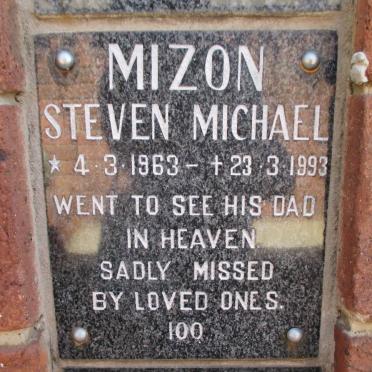 MIZON Steven Michael 1963-1993