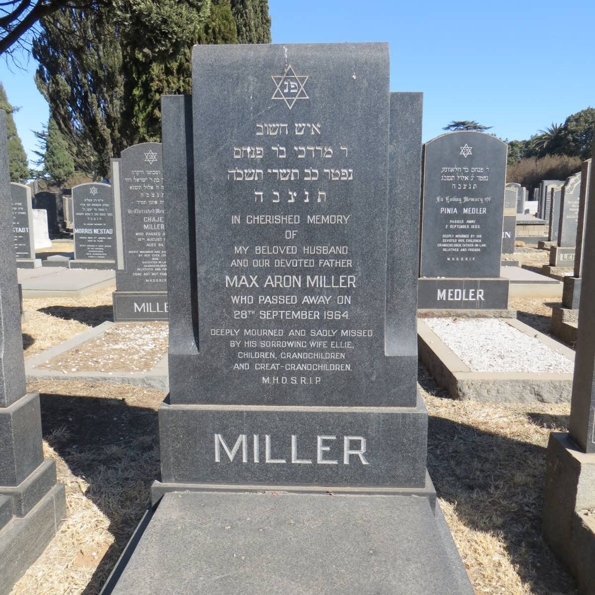 MILLER Max Aron -1964