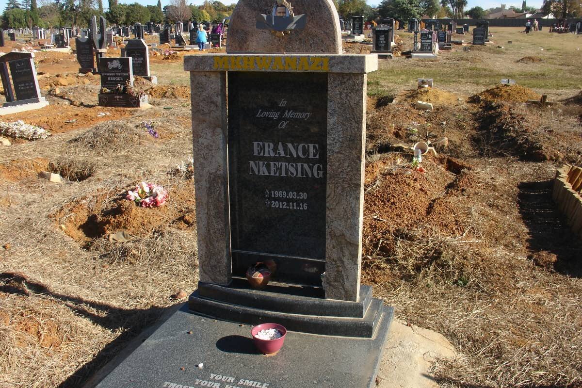MKHWANAZI Erance Nketsing 1969-2012