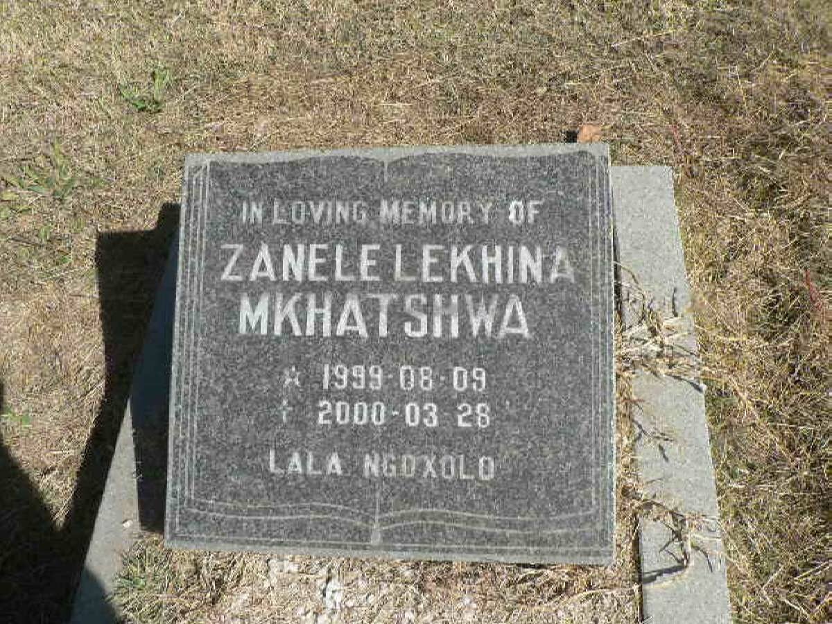 MKHATSHWA Zanele Lekhina 1999-2000