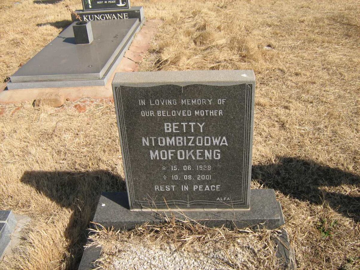 MOFOKENG Betty Ntombizodwa 1928-2001