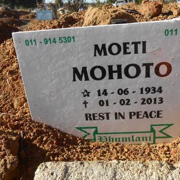 MOHOTO Moeti 1934-2013